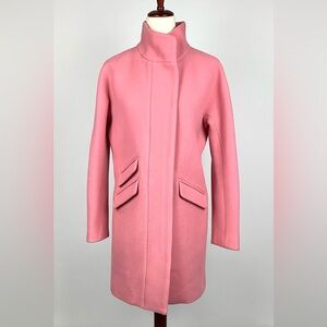 J. Crew Cocoon Coat in Nello Gori Wool.